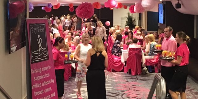 bay babes, raising funds for cancer research, girls morning in, breast cancer research