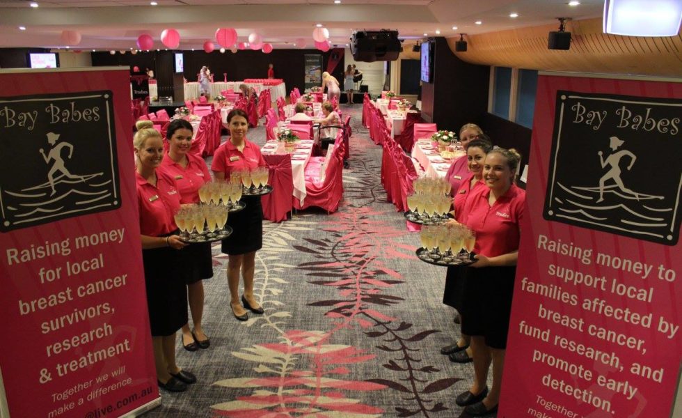 Bay Babes Sutherland shire, raising funds for cancer research, girls morning in, breast cancer research